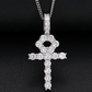 Diamond Cross Necklace With Pendant for Both Men Women