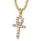 Egyptian Ankh Cross Pendant Necklace For Men and Women, Ankh Necklace