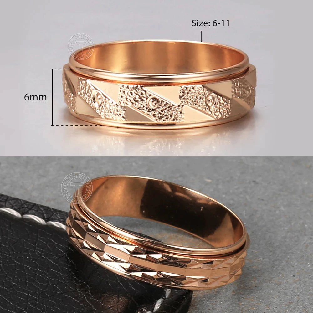 Anxiety Ring Fashion Spinner Ring For Women and Men