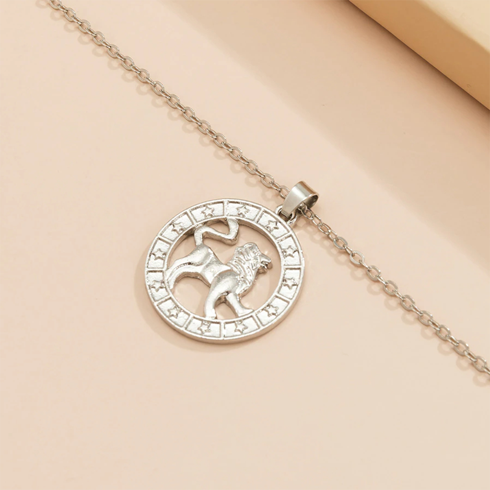 Minimalism Zodiac Sign Constellations Pendants Necklaces For Men and Women