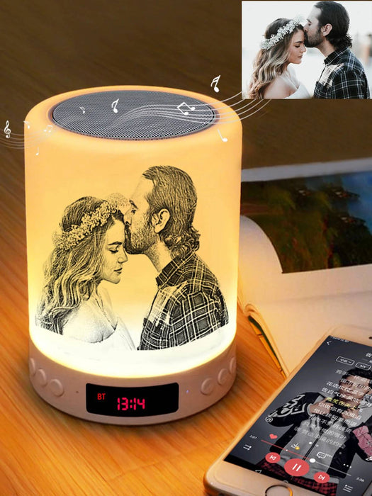 Custom Photo Night Light- Bluetooth Music Player