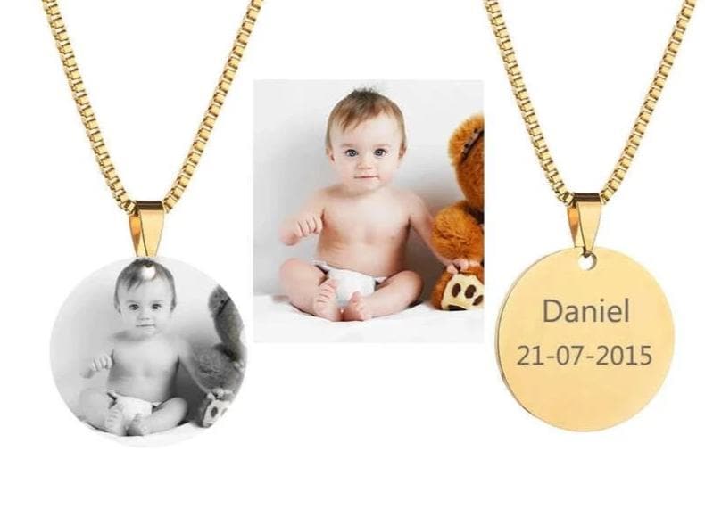 Personalized Necklace With Photo, Custom Picture Necklace