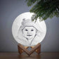 Photo Moon Lamp, Custom 3D Photo Light, Baby Gift