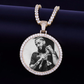 Custom Made Photo Medallions Necklace For Men