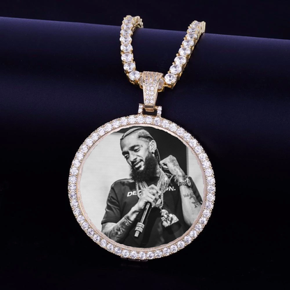 Personalized Hip Hop Pendant and Locket Necklace for Men