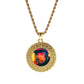 Custom Made Photo Round Medallions Necklace