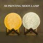 Original Custom Photo 3D Printed Moon Light-Best Christmas Gift