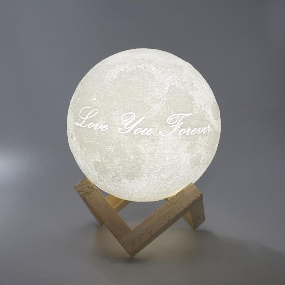 Photo Moon Lamp, Custom 3D Photo Light, Creative Gift