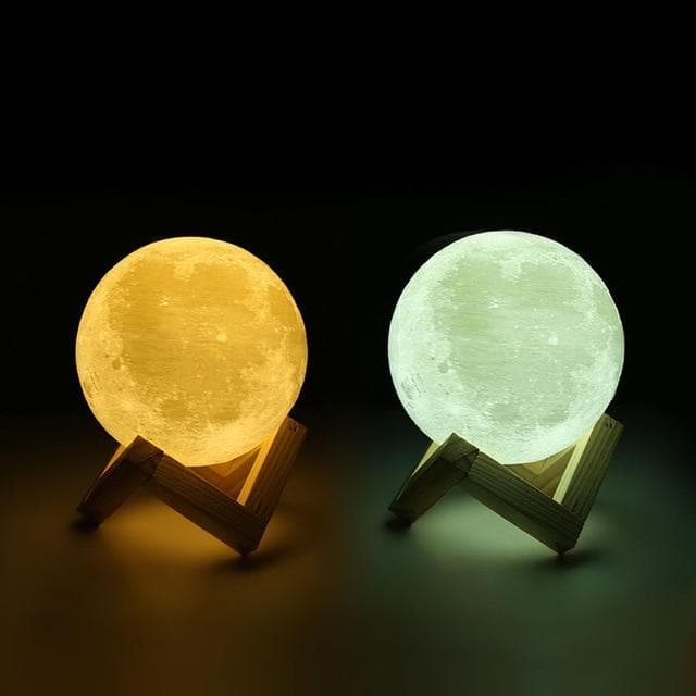 Photo Moon Lamp, Custom 3D Photo Light, Cute Pet Valentine's Day Gift