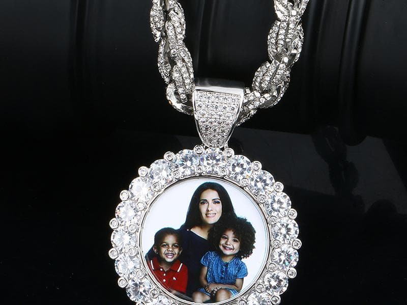 Custom Photo Medallion Necklace