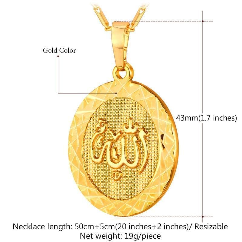Allah Pendant Necklace For Women/Men