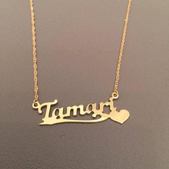 Customized Name Necklace For Women