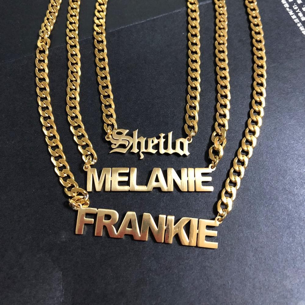 Custom Name Necklace For Men And Women