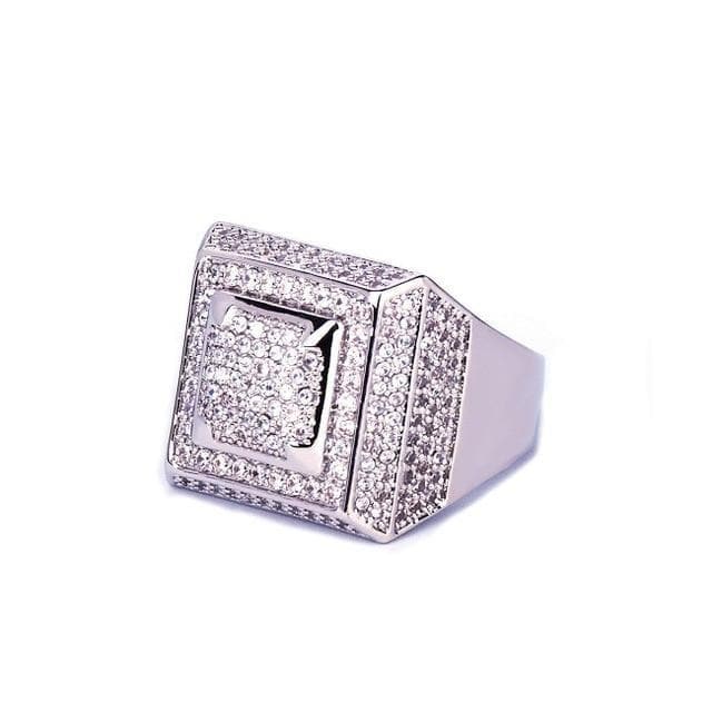 Men's Hip Hop Rings- Bling Bling Iced Full CZ