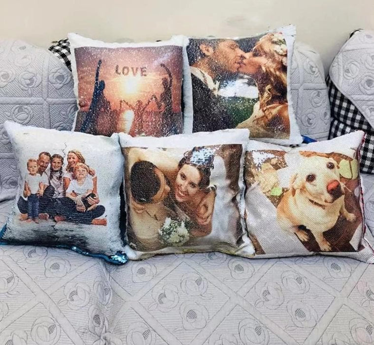 Custom Photo Color Printed Cushion Cover