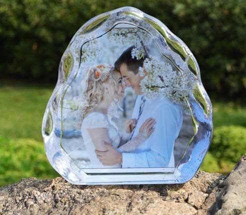 Personalized Crystal Photo Frame