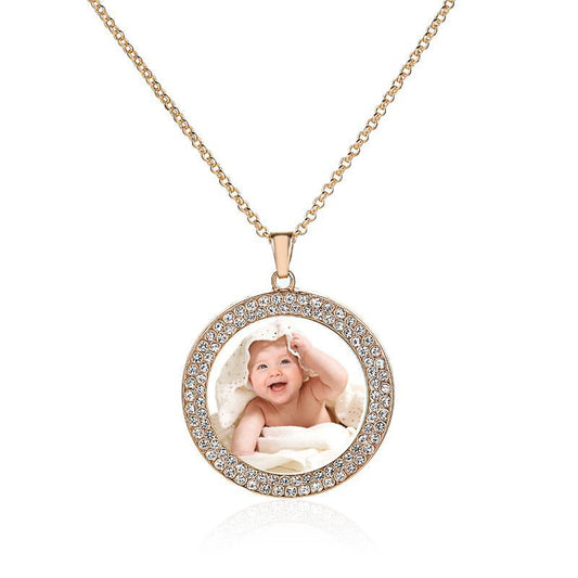 Personalized Memorial Medallion Necklace