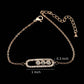 Stainless Steel Bracelet , Bead Geometric Gold Bracelets For Women Hand Bracelet Jewelry